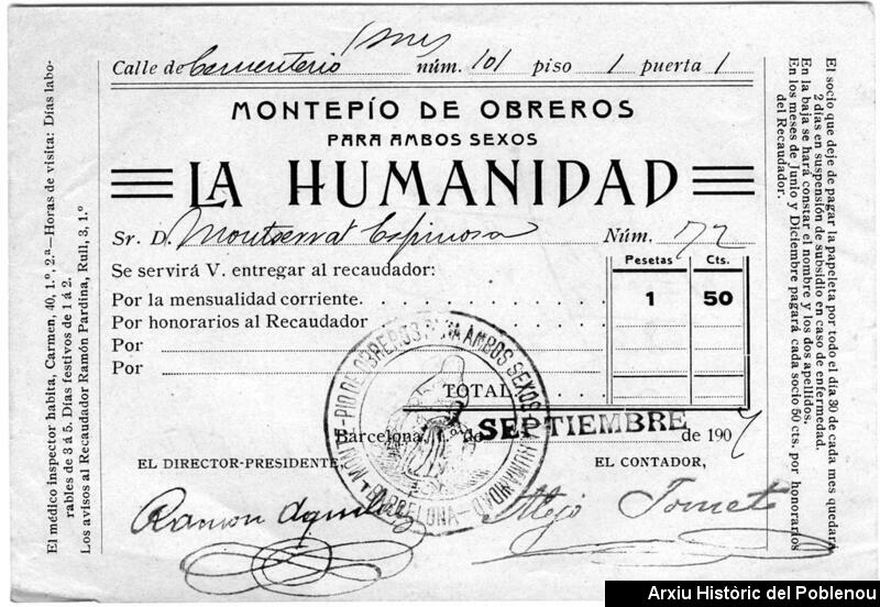 09538 LA HUMANIDAD 1907