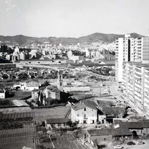 09863 Església St Martí de Provençals 1969