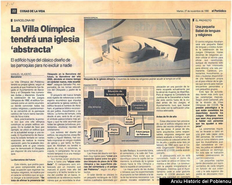 10937 Villa Olímpica 1990