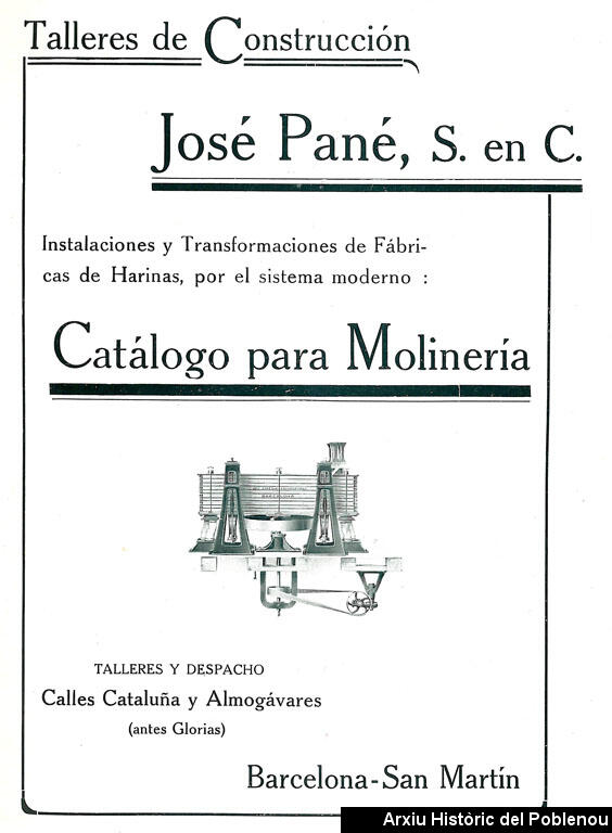 01834 Catàleg José Pané [1930]