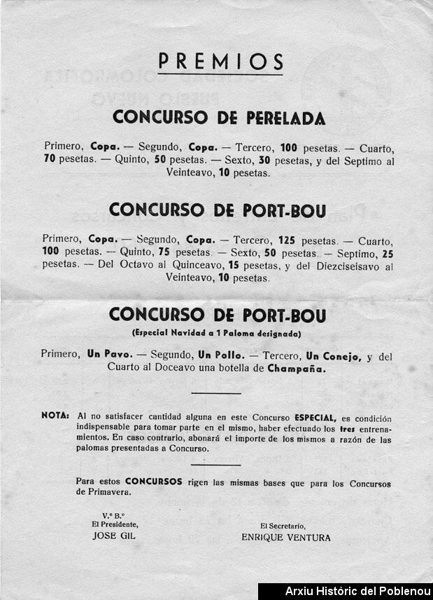 04734 Societat Colombòfila 1960