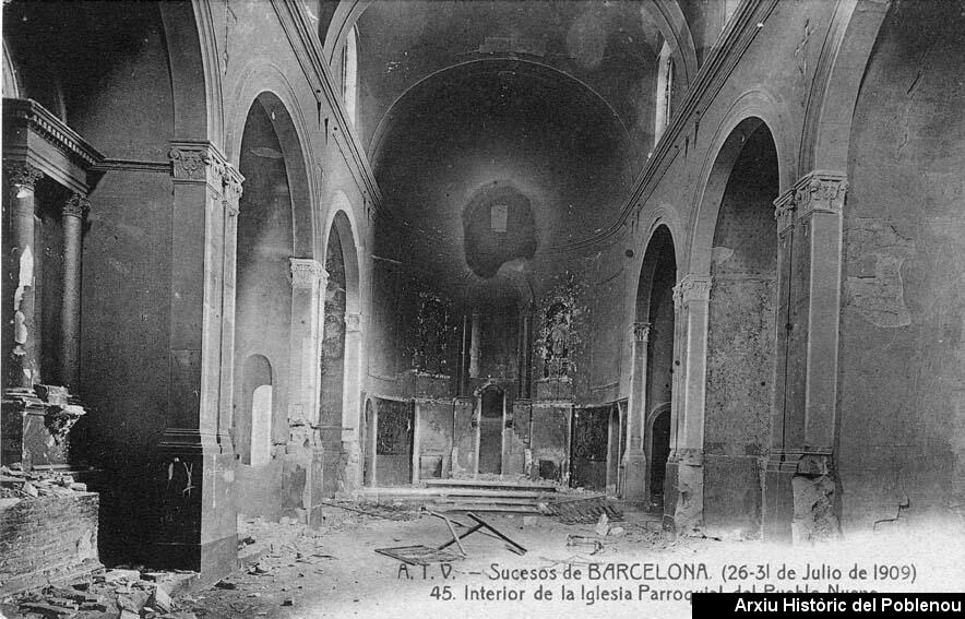 05177 Església parroquial 1909