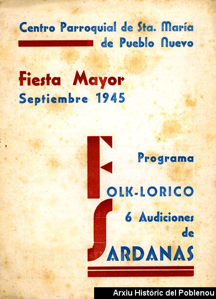 08421 Centro Parroquial 1945