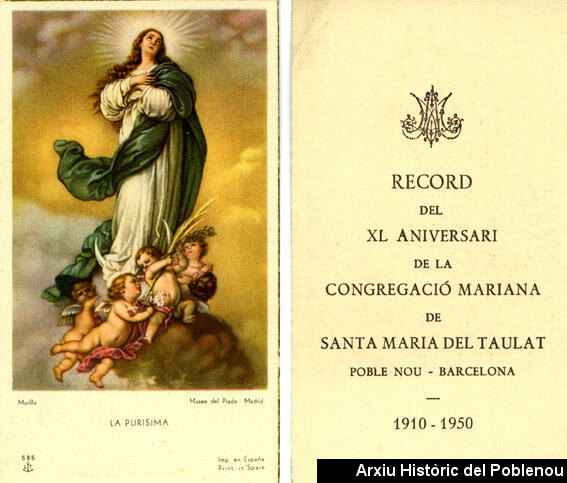 09261 Santa Maria del Taulat 1950