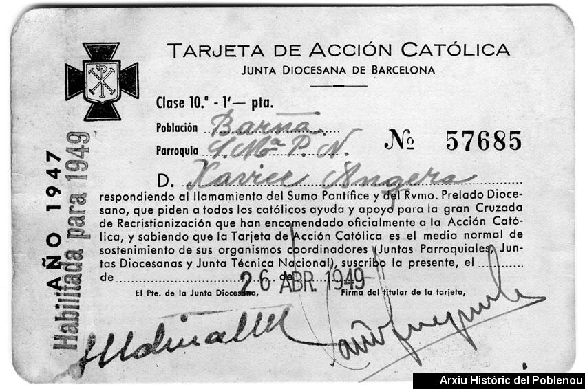 09288 Acció Catòlica 1949