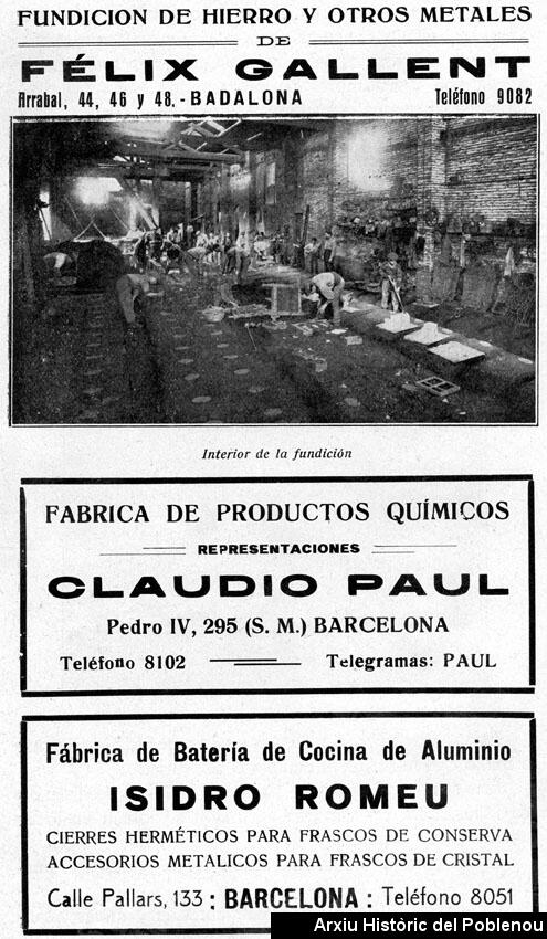 09344 CLAUDIO PAUL-ISIDRO ROMEU 1916