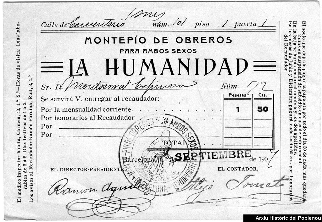 09538 LA HUMANIDAD 1907