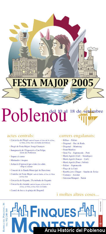 09952 Cartell Festa Major 2005