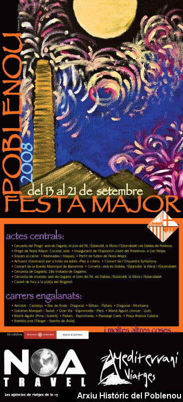 09955 Cartell Festa Major 2008