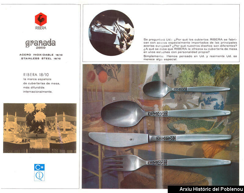 13381 Catàlegs Ribera acer inox 1972
