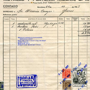 13923 Metales y Platería Ribera 1957
