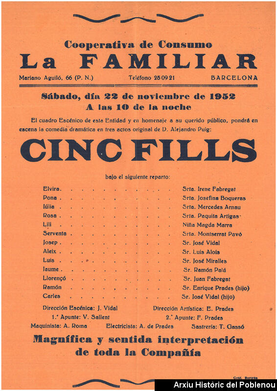 14632 La Familiar 1952