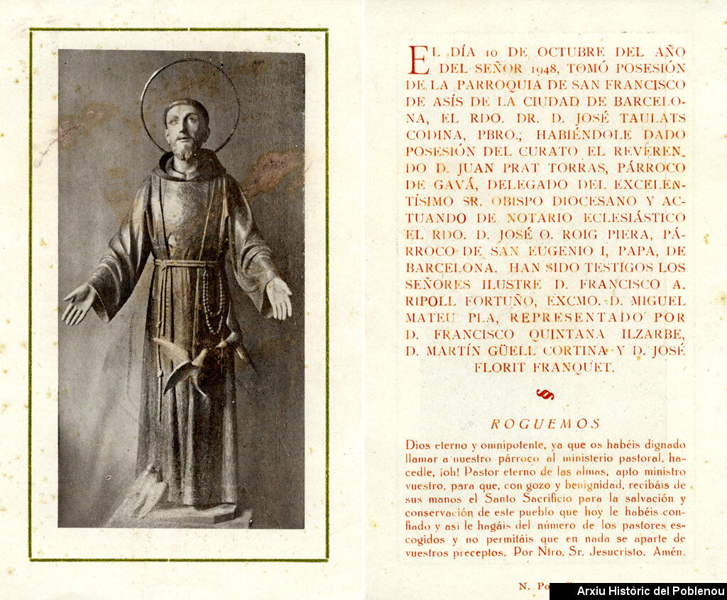 14668 St Francesc Assís 1948