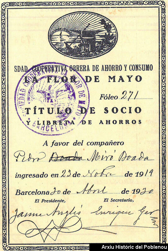 17235 Pedro Miró 1930