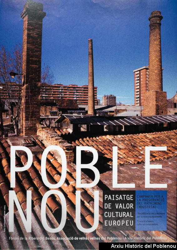 0290. FÒRUM DE LA RIBERA DEL BESÓS. ASS. VEÏNS POBLENOU. ARXIU HISTÒRIC POBLENOU. 2005