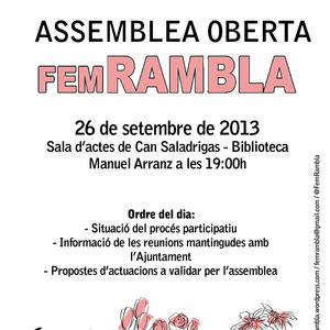 0613. FEM RAMBLA. Setembre 2013