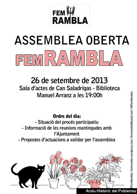 0613. FEM RAMBLA. Setembre 2013