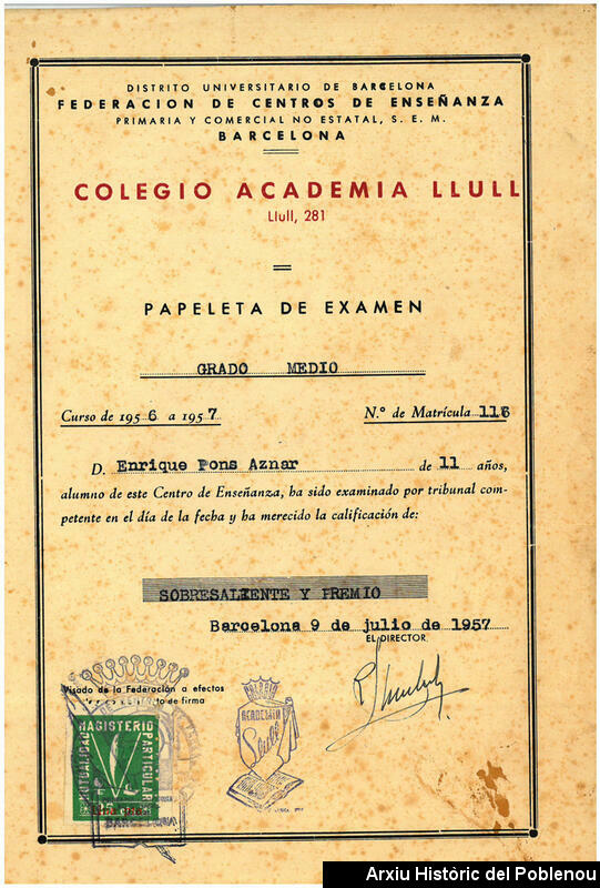 17511 Academia Llull 1957