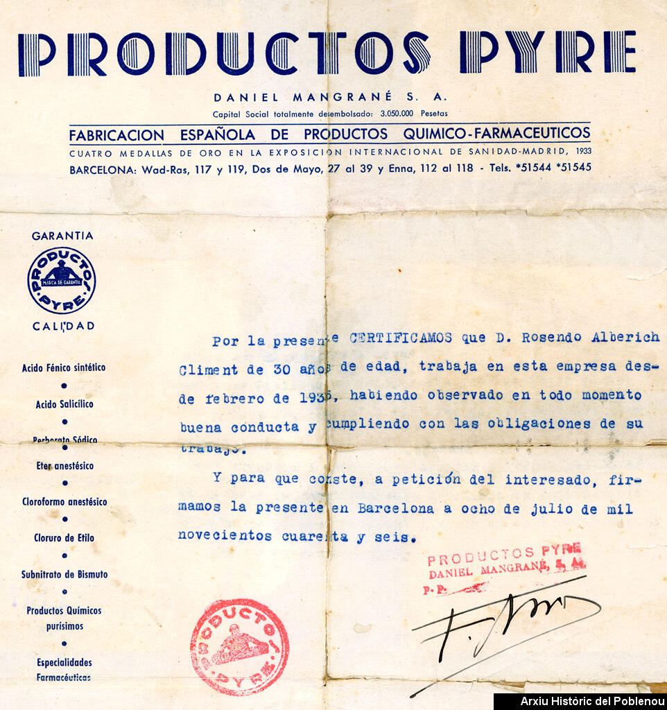 17832 Productos Pyre 1946