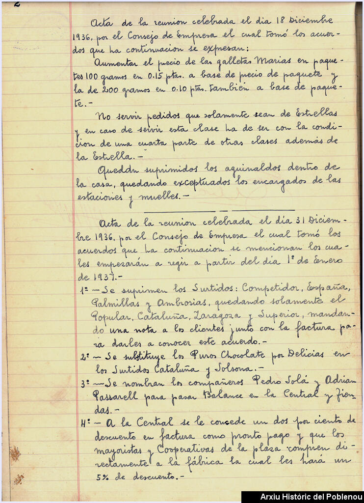 18109 Actes Consell Galletas Solsona 1936-1938
