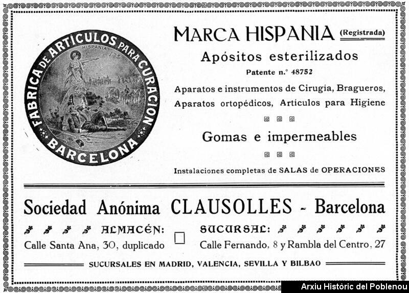 18960 MARCA HISPANIA 1918