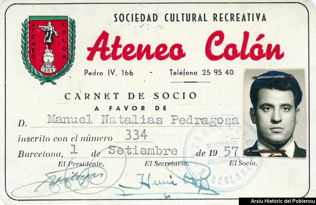 20012 Ateneu Colón 1957