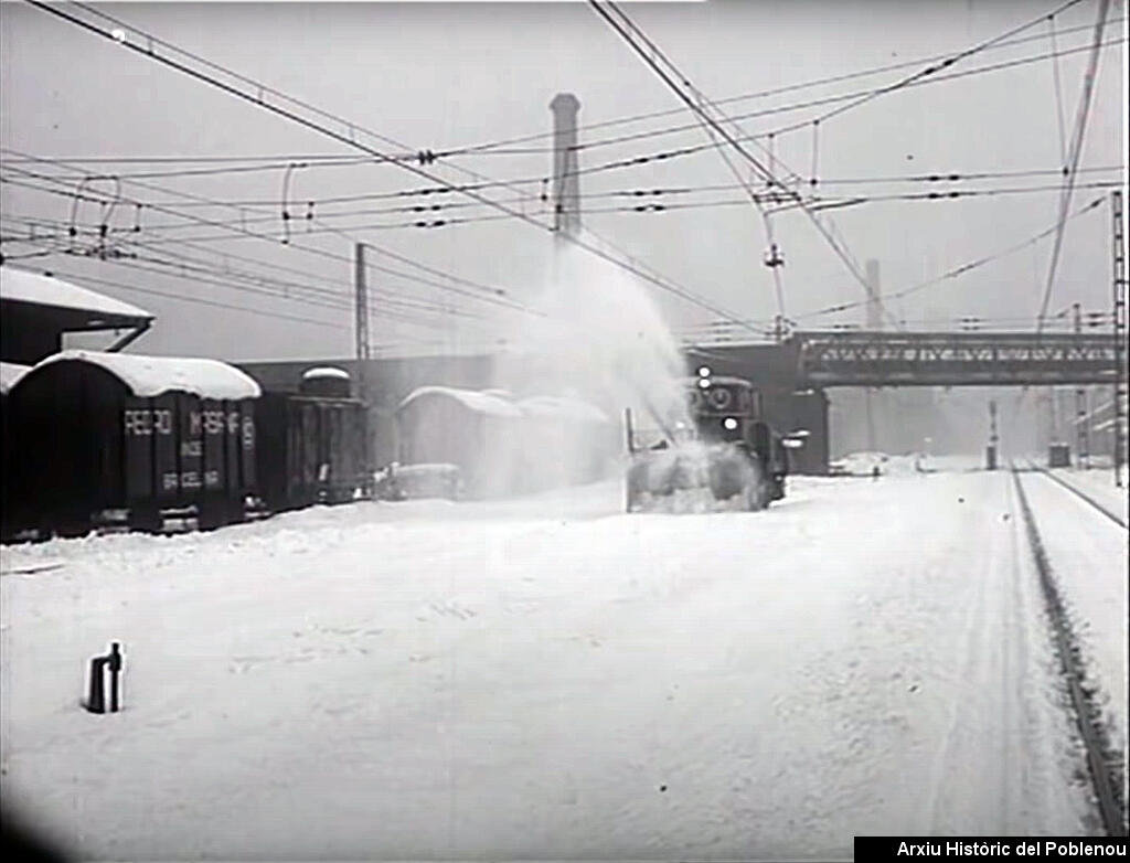 20132 Estació Bogatell nevada 1962