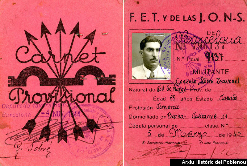 20906 Falange Española 1940
