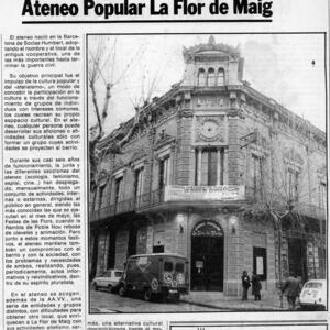 22533 Ateneu Popular La Flor de Maig 1984