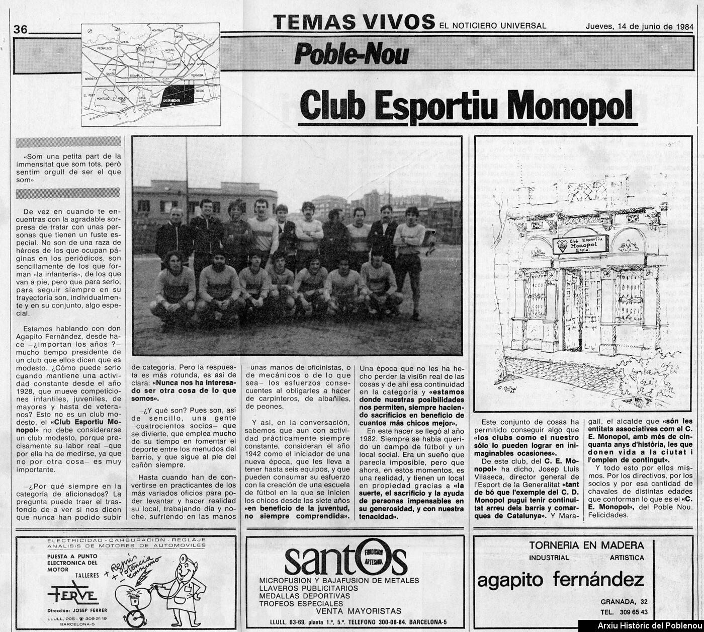 22536 Club Esportiu Monopol 1984