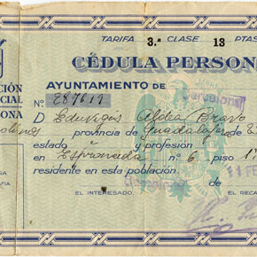 07891 Cédula personal 1941