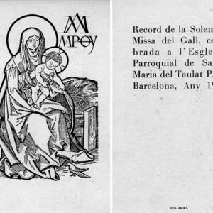 09234 Santa Maria del Taulat 1950