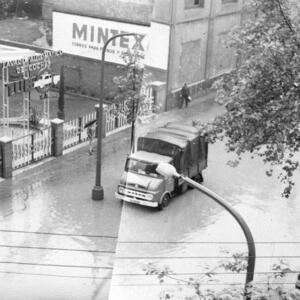 09349 Inundació a Llacuna 1969