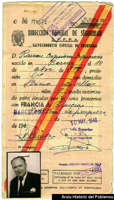 09605 Salconduit Ramon Espinosa 1948