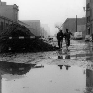 09685 Carrer inundat 1969