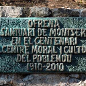 09700 Escultura de Ricart a Montserrat 2009