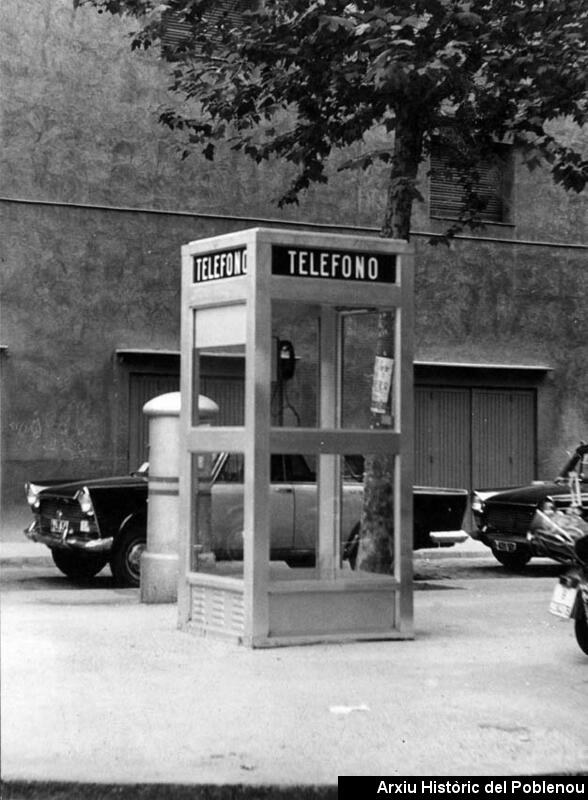09907 Telèfon a Pere IV Rambla [1964]
