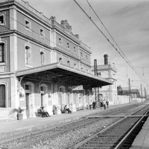 05954 Estació de tren Poblenou 1979