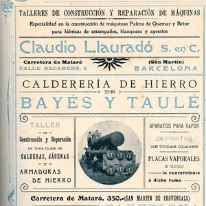 10147 Llauradó+Bayés y Taulé 1905